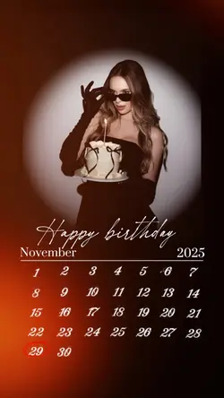 HBD 29 NOVEMBER 