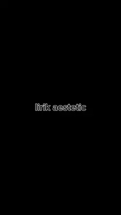 lirik aestetic