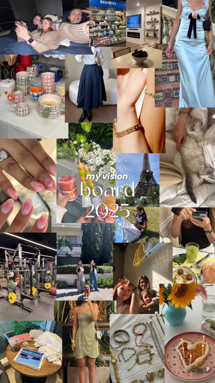 Mein Vision Board 2025