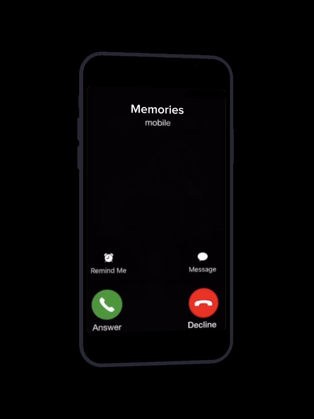 In coming call ✅❌