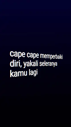 CAPE CAPE MEMPRBAIKI