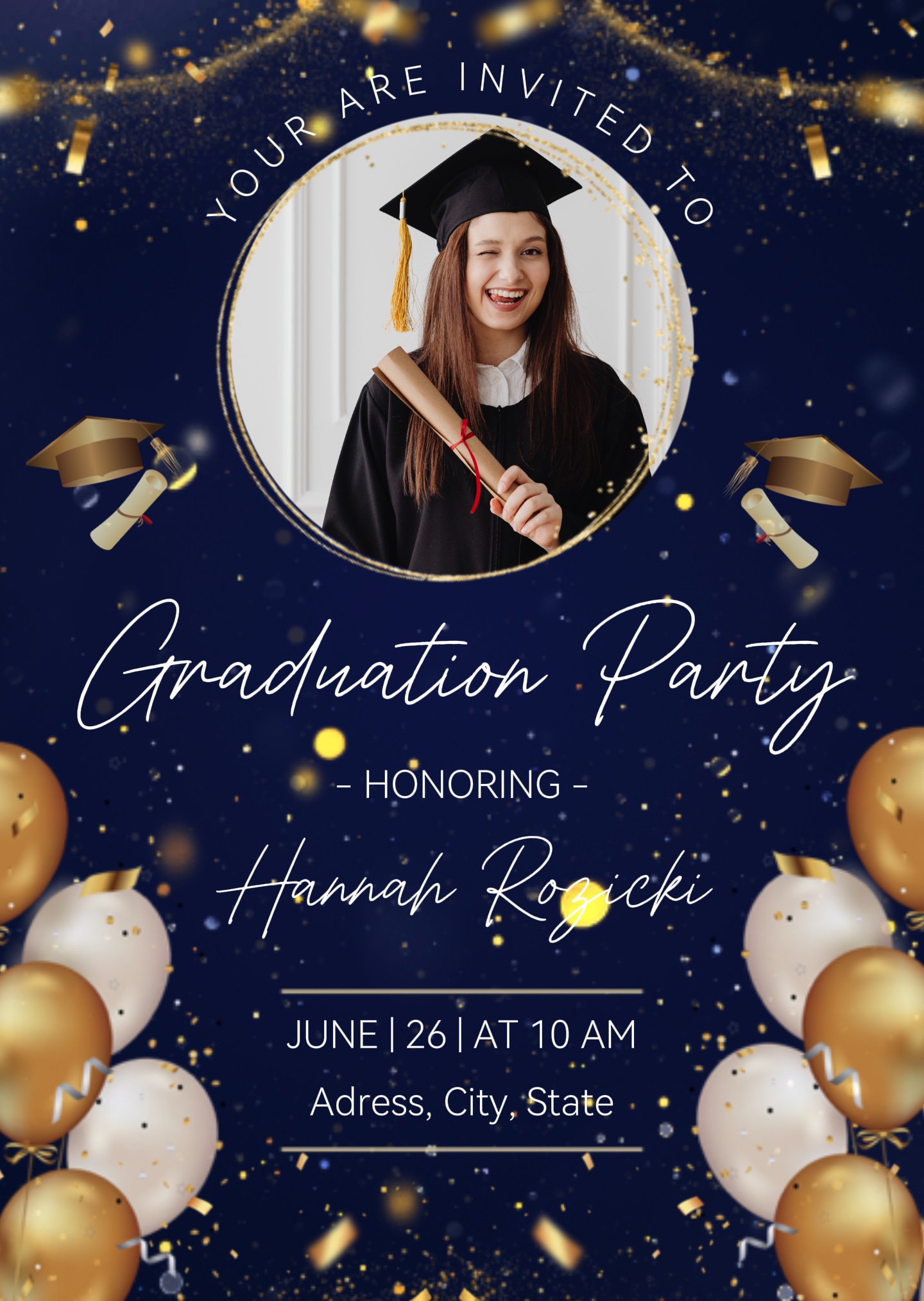 Invitation de remise des diplômes 🎓