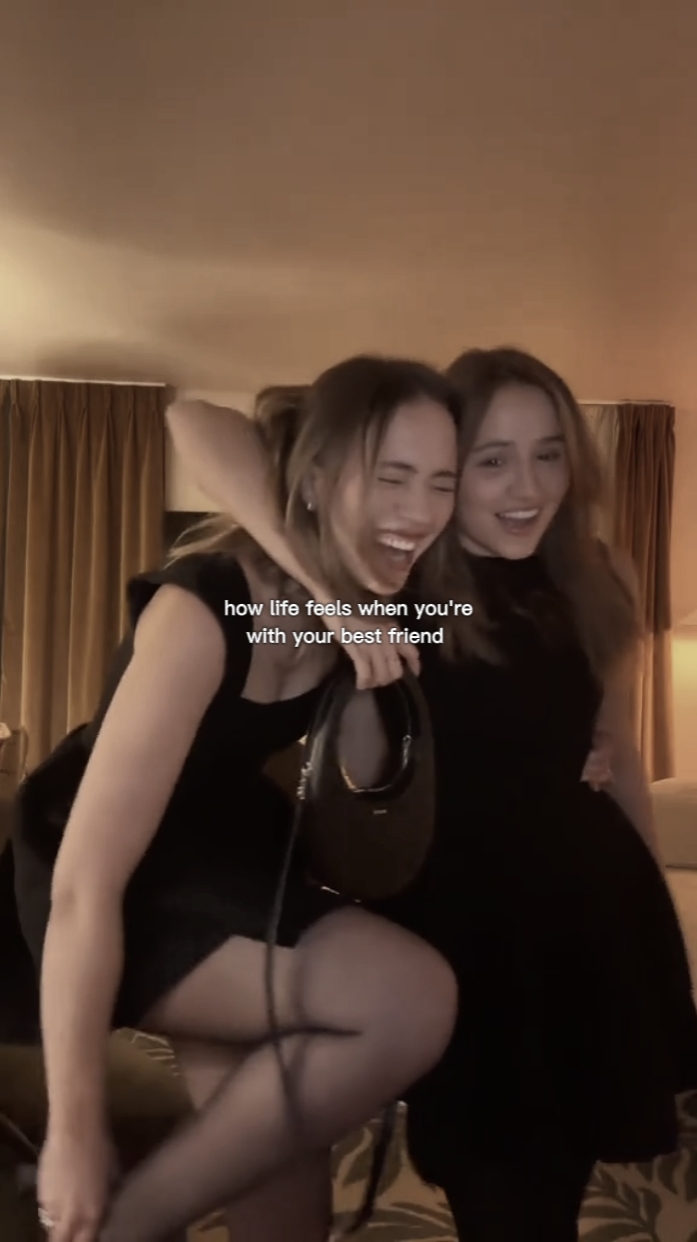 with your bestfriend