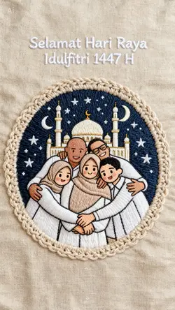 Free! Kartun lebaran