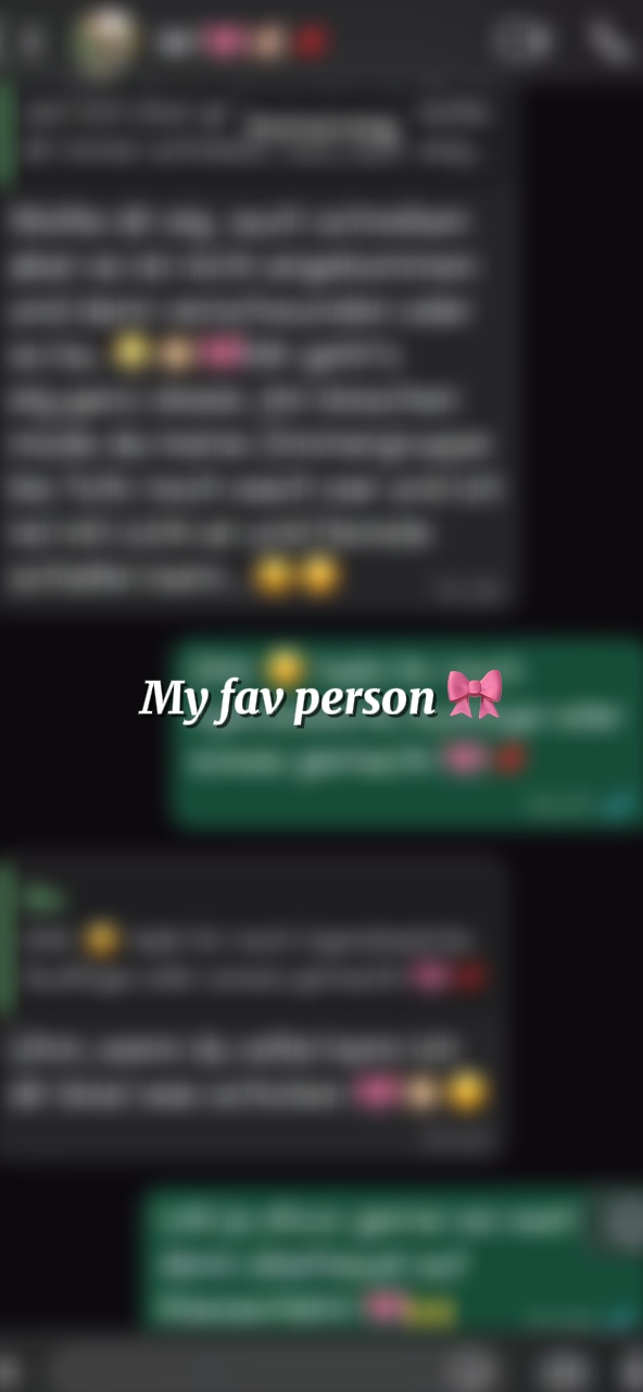 Minha pessoa favorita🎀