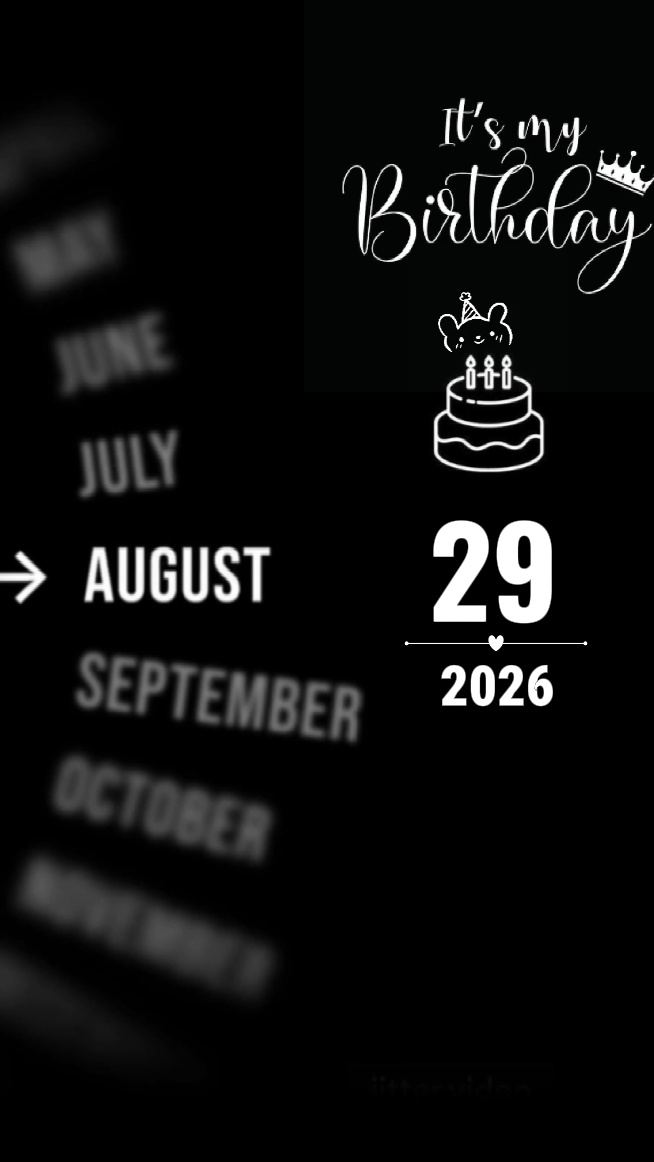 my birthday 29 aug