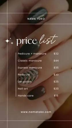 pricelist