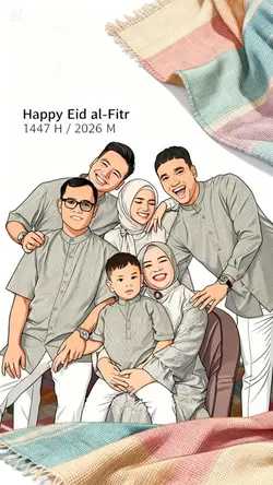 Kartun Eid al-fitr