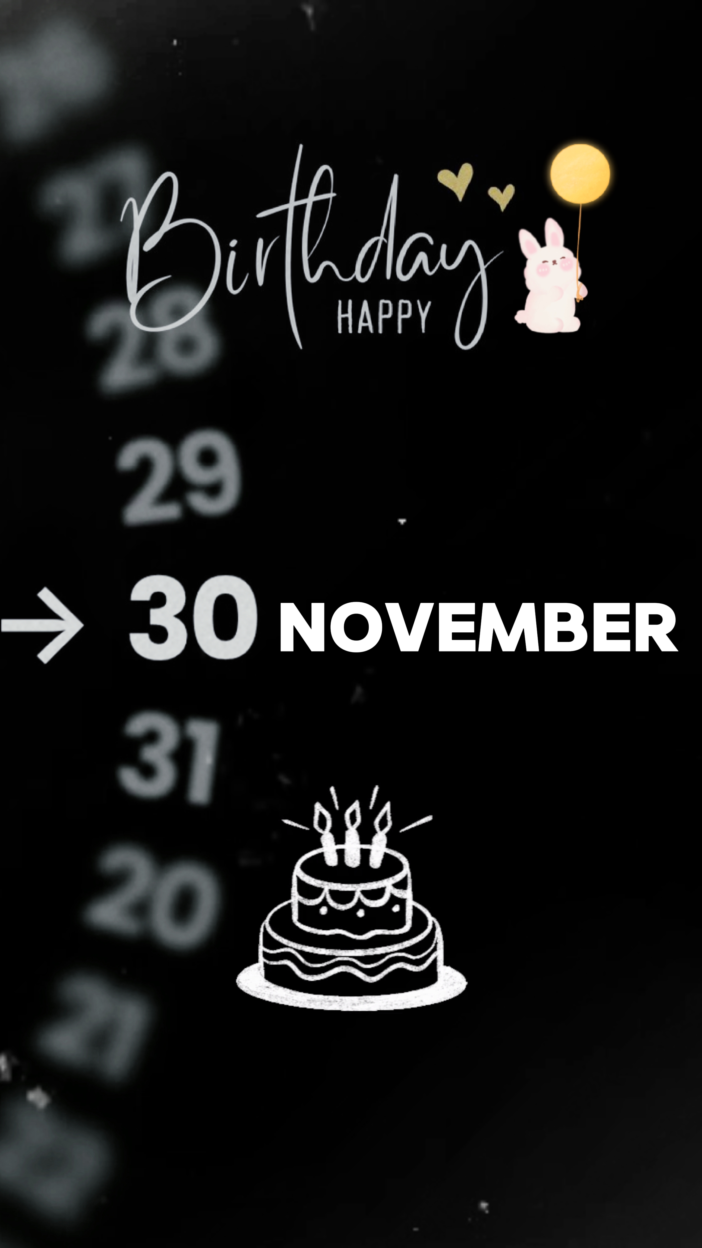 Hbd 30 November