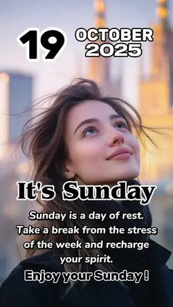 Sunday, October 19