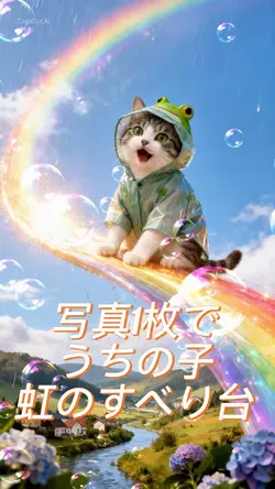 虹のすべり台