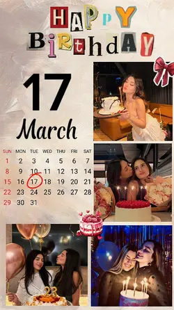 HBD 17 MARCH 