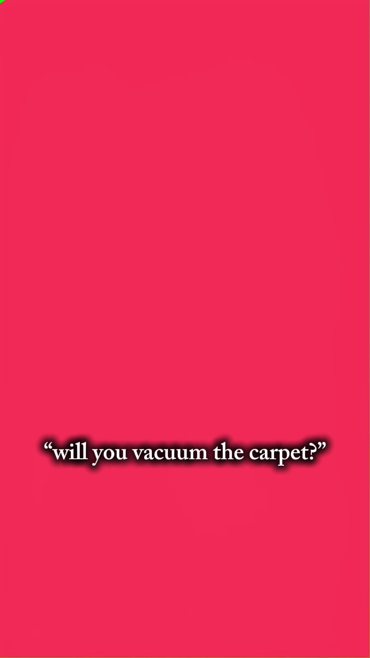 vacuum? 