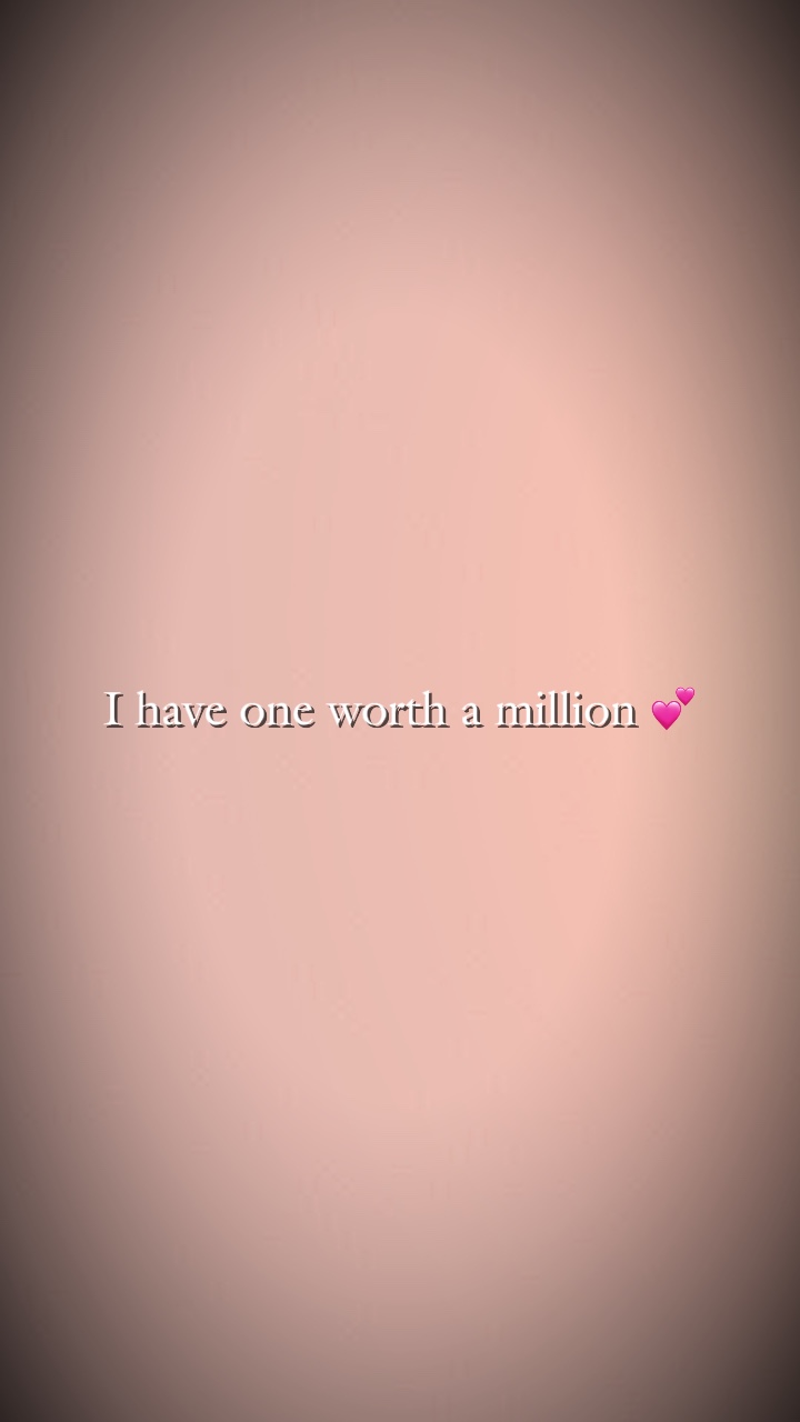 1 vaut un million 