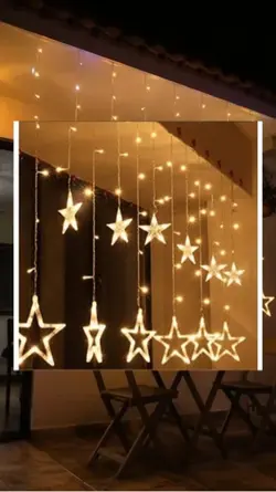 Cortina de Luzes Na
