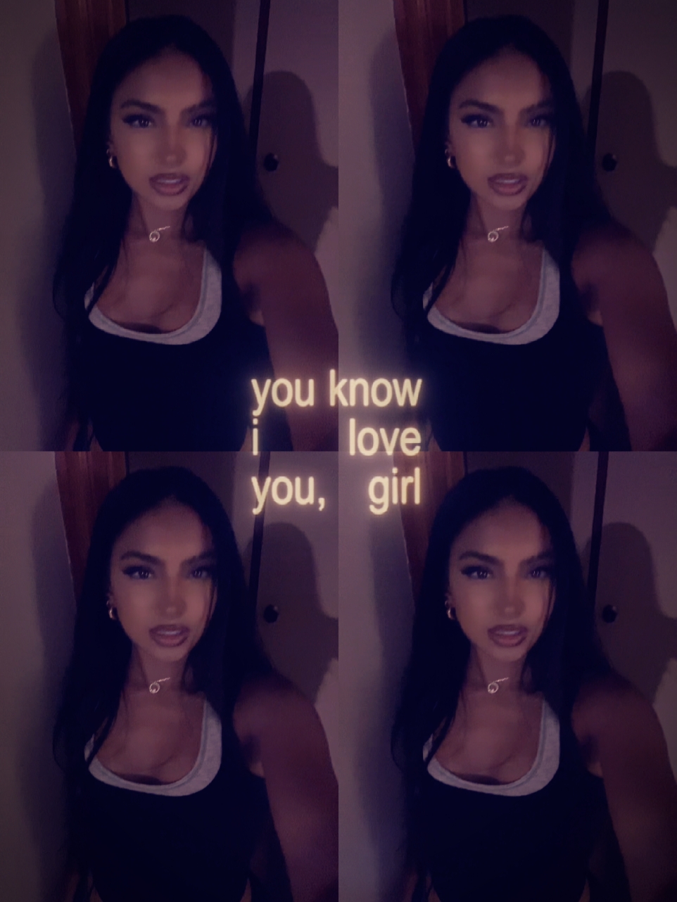Du weißt, ich liebe dich, Mädchen