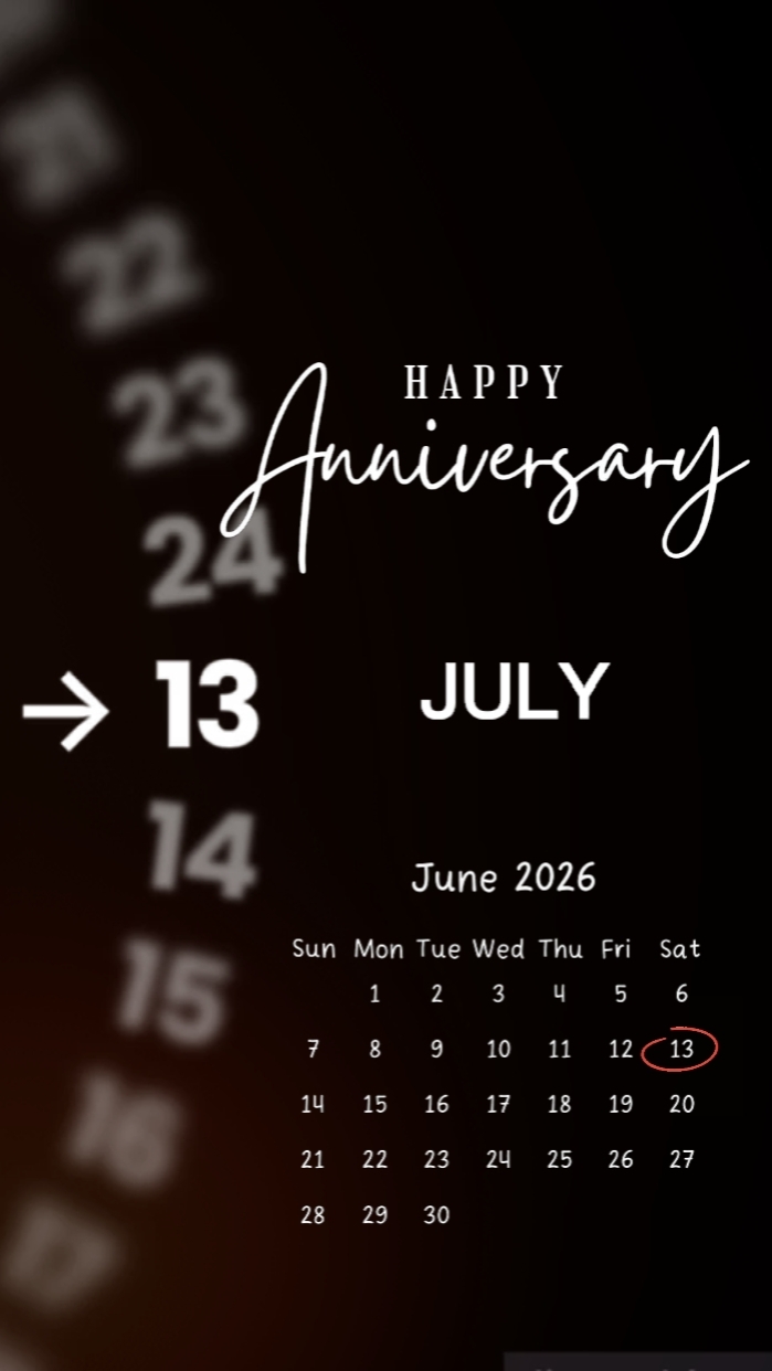 Feliz aniversario