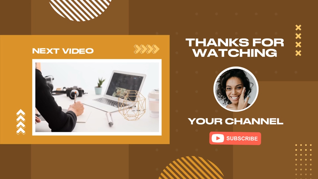 Cool Outro Template