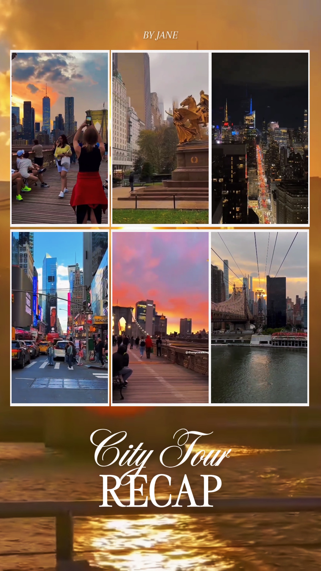 City tour recap