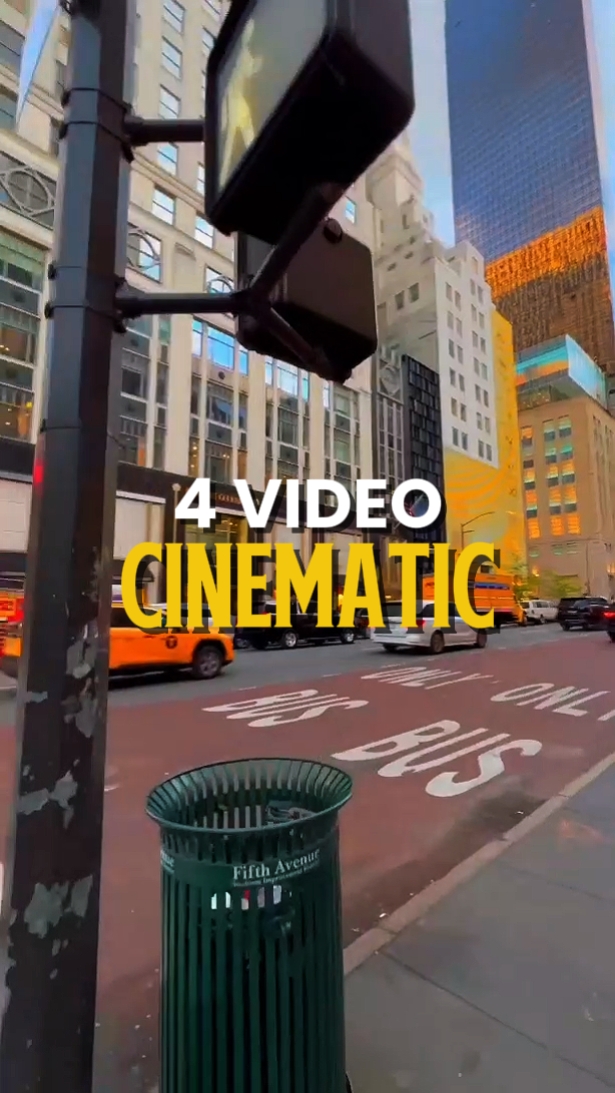 4 clipes de vídeo 