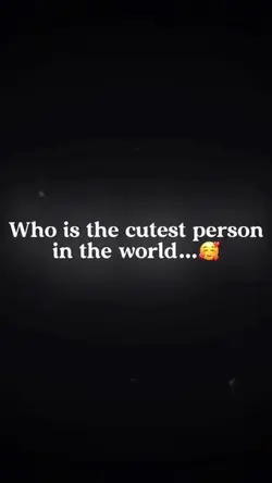 You