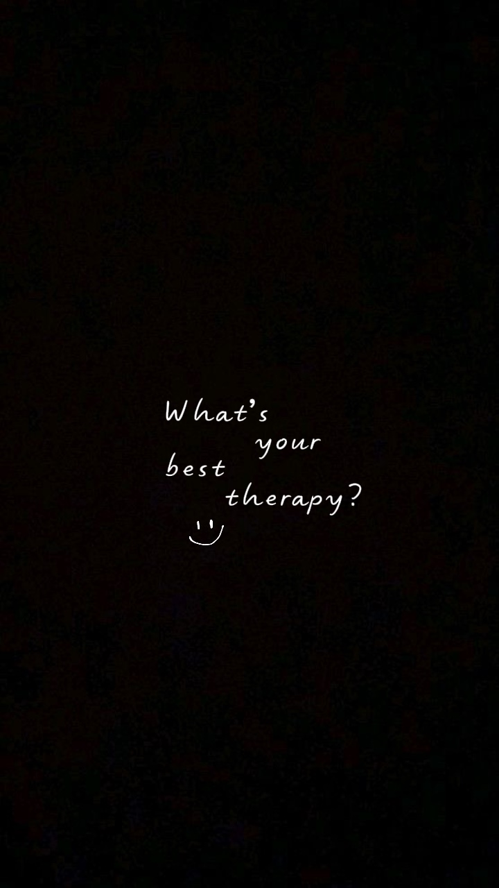 Your best therapy