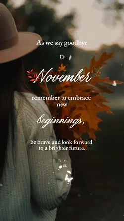 Goodbye November 