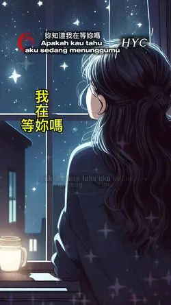 妳知道我在等妳嗎