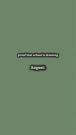 school is