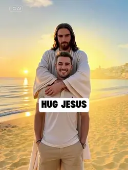 hug Jesus