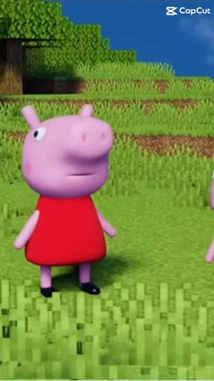 Minecraft babi Peppa 