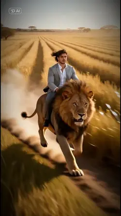 Lion Riding AI
