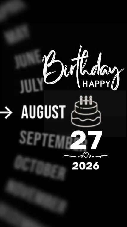 BIRTHDAY SON 27