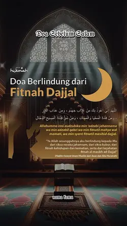 Doa Fitnah Dajjal