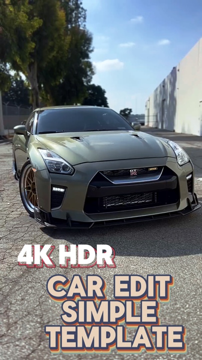 Edição do carro 4K limpo ✍️ 