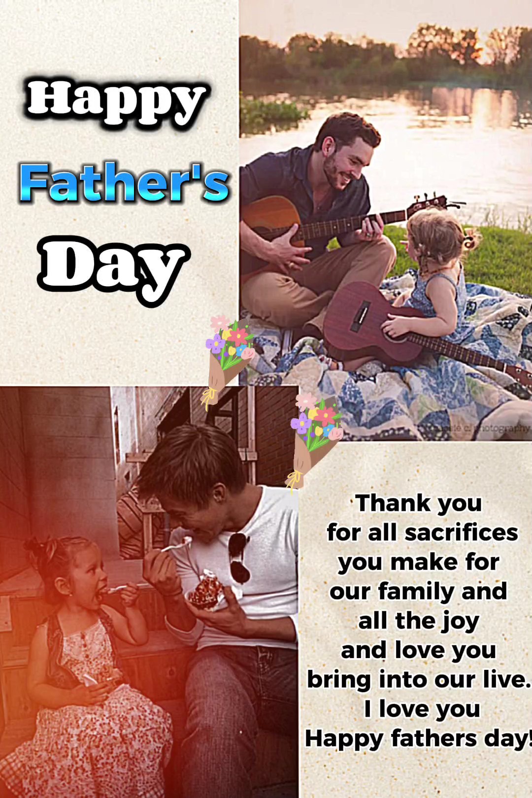 Feliz día del padre 