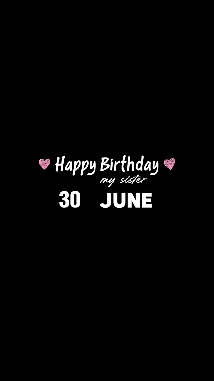 ANIVERSÁRIO IRMÃ 30 DE JUNHO