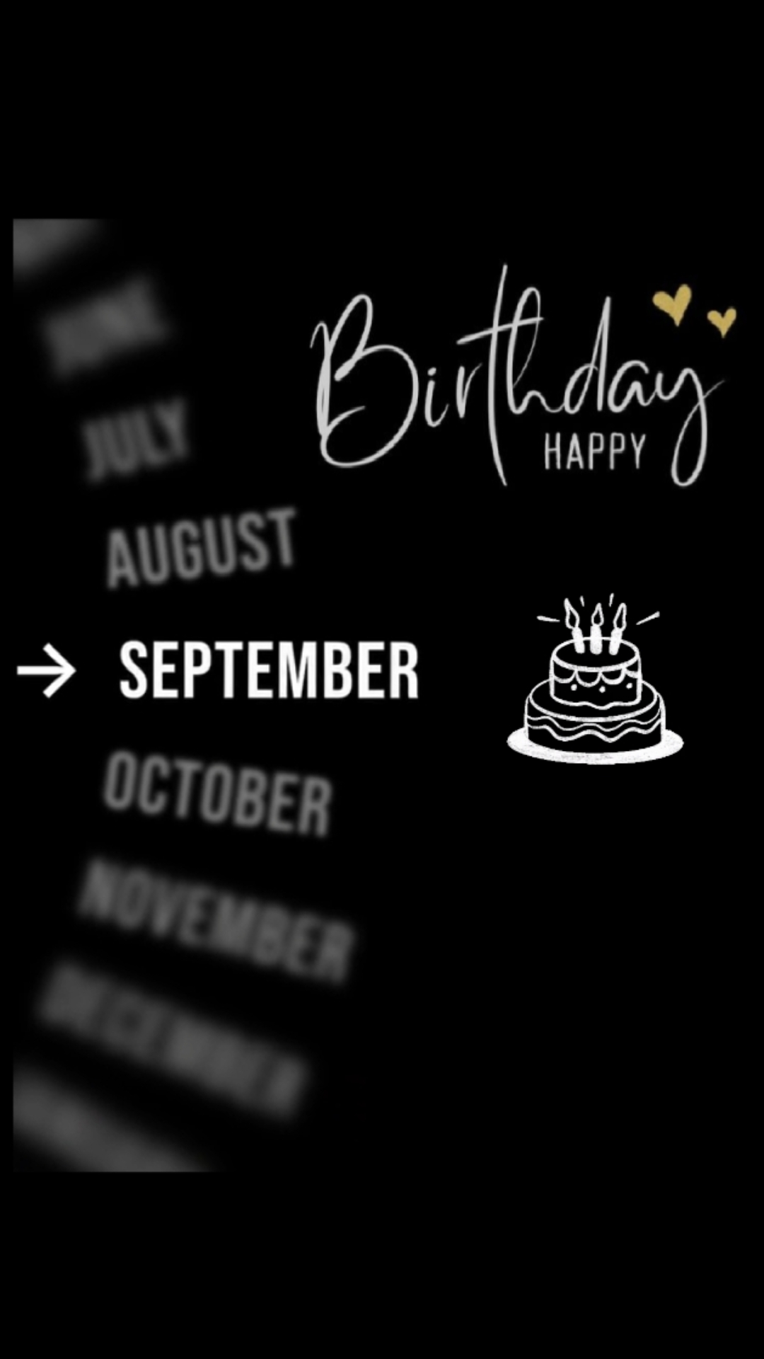 SEPTEMBER BIRTHDAYS 