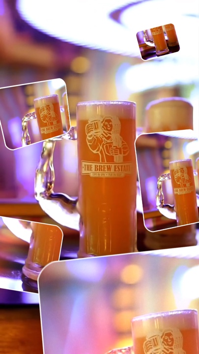Modelo de vídeo de cerveja