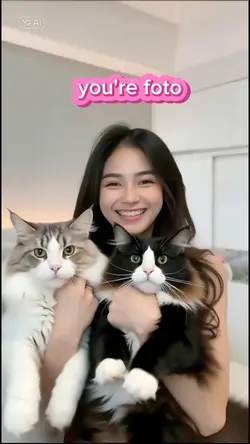 Cat cute ai