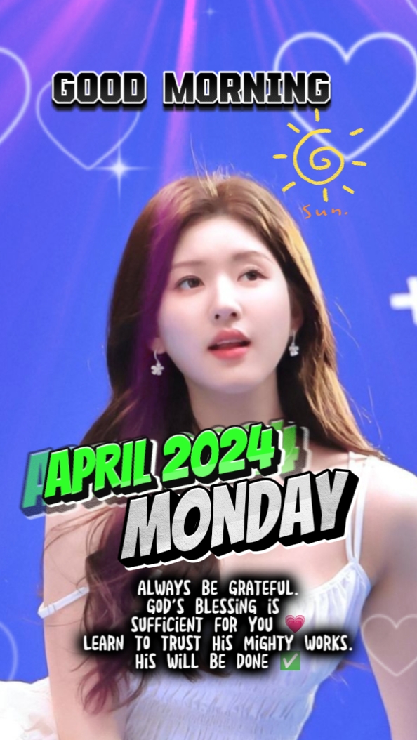 Selamat pagi April