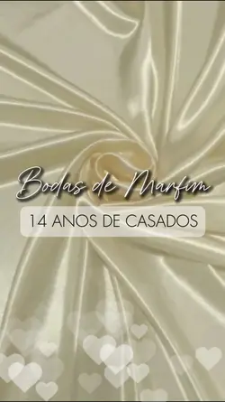 14 anos casamento
