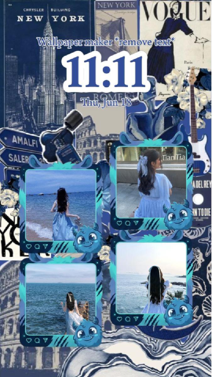 blue wallpaper