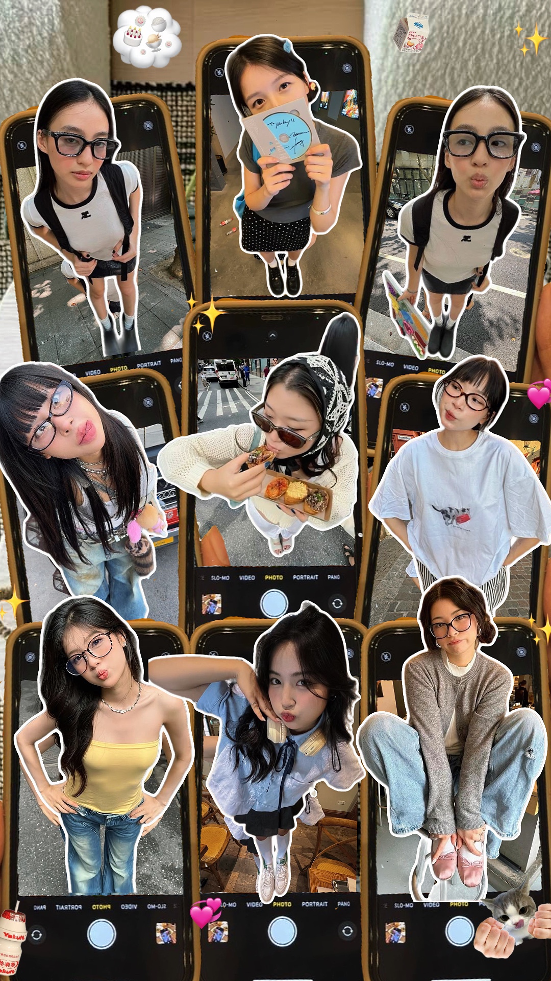 사진 9장 잘라