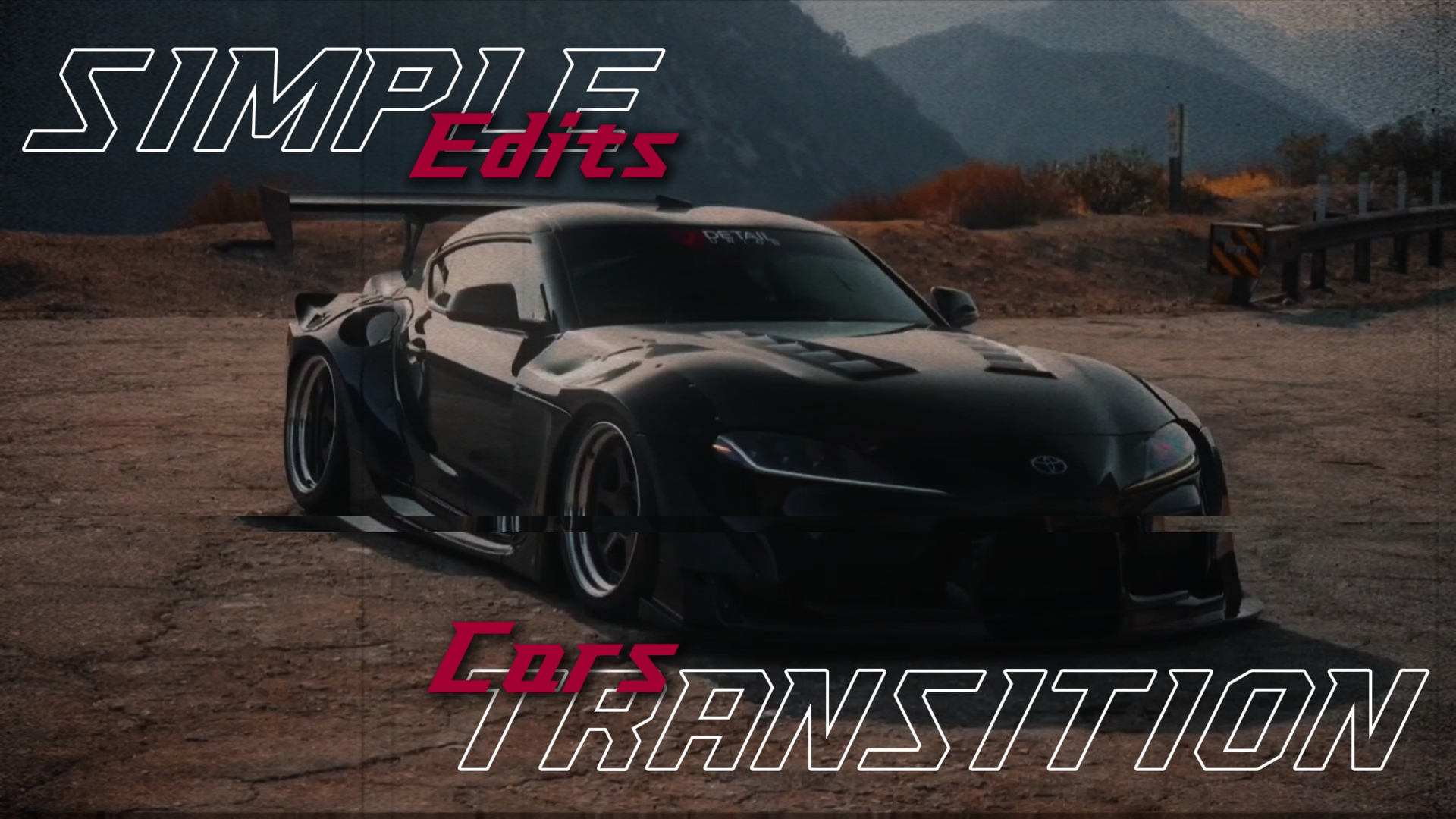Car edit clean