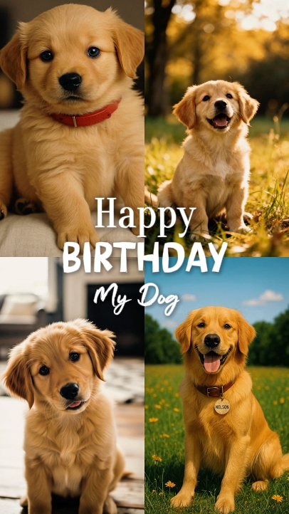 Feliz Cumpleaños Mi Perro