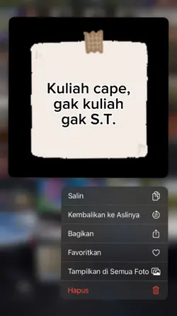 gak kuliah, gak S.T.