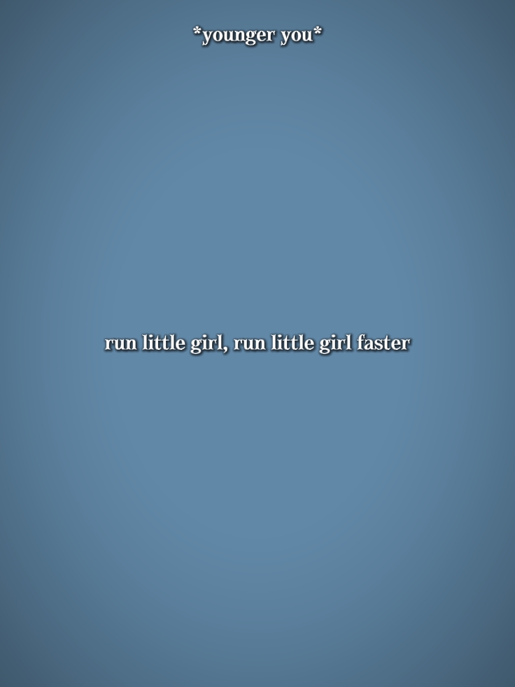 run little girl 