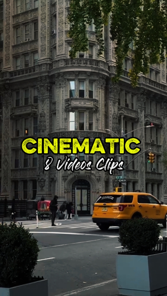 8 Clips Cinématique 