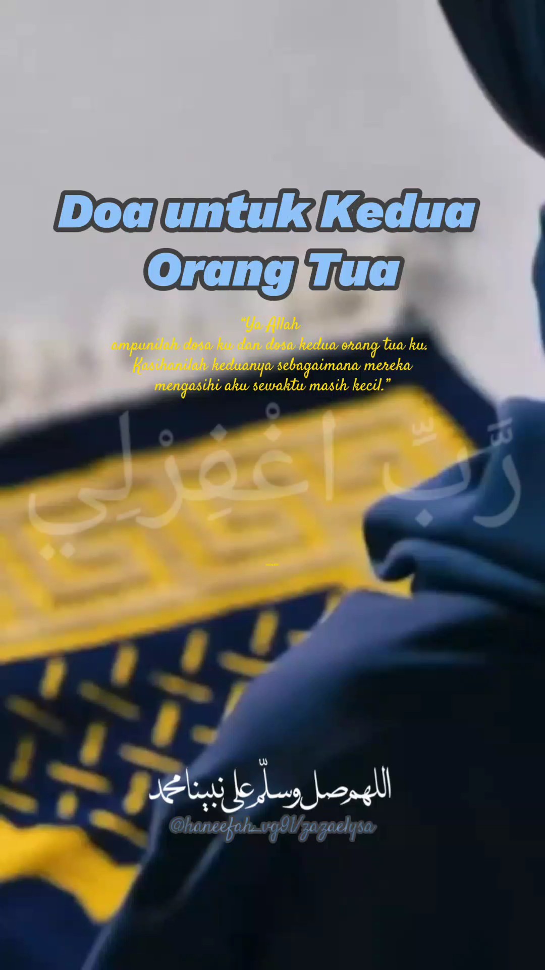 Doa kedua orang tua